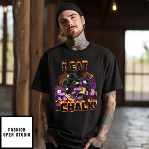 Susie Deltarune I Eat Chalk Vintage Bootleg T-Shirt