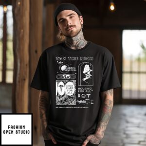 Tax The Rich A Green New Deal Housing For All T-Shirt