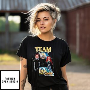Team Warrky Sarah & David Steal The Moon T-Shirt
