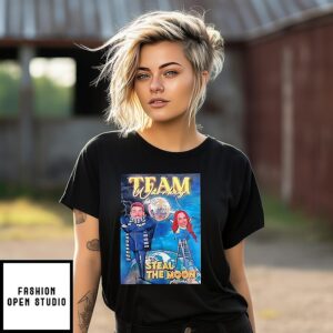 Team Warrky Steal The Moon Glitterball T-Shirt