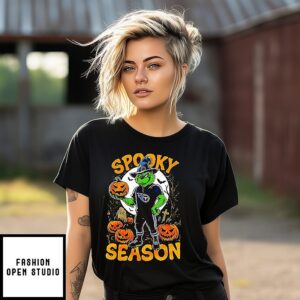 Tennessee Titans X Grinch NFL Spooky Season 2025 T-Shirt