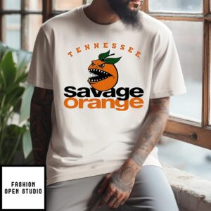 Tennessee Volunteers Tennessee Savage Orange Halloween T-Shirt