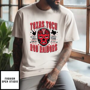Texas Tech Red Raiders Luchador Mask T-Shirt