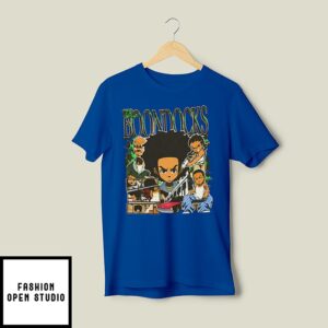 The Boondocks Huey And Riley Urban Graphic Animated Series T-Shirt
