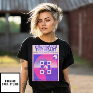 The Head And The Heart October 11 2025 Nashville Poster T-Shirt