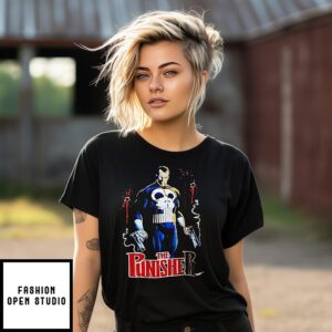 The Punisher 1990s Marvel T-Shirt