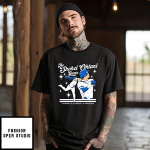 The Shohei Ohtani Game La Dodgers 3 Homers 6 Scoreless 10 Strikeouts T-Shirt