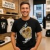 The Underwhelming Podcast Ask Your Mom Heart Comedy T-Shirt
