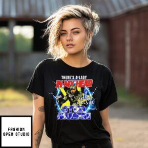 There’S A Lady In My Head And She Calls Me Stud Muffin Halo T-Shirt