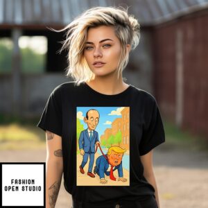 Time For Your Daily Walk Donald Trump Carton Meme T-Shirt