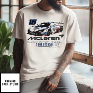 Timo Glock No 16 Mclaren Graphic Signature T-Shirt