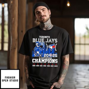Toronto Blue Jays 2025 Al Division Series Champions T-Shirt