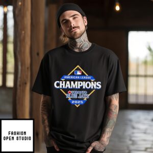 Toronto Blue Jays 2025 American League Champions Locker Room T-Shirt