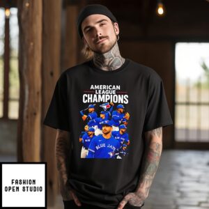 Toronto Blue Jays American League Champions 2025 Poster T-Shirt
