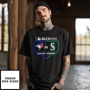 Toronto Blue Jays Vs. Seattle Mariners 2025 American League Championship Series Matchup T-Shirt