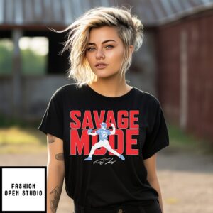 Trey Yesavage Toronto Blue Jays Savage Mode Signature T-Shirt