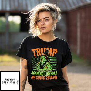 Trump Scaring Liberals Since 2016 Halloween T-Shirt