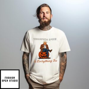 Trumpkin Spice & Everything Ice Halloween T-Shirt