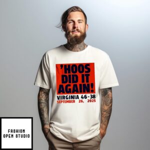 UVA Football ‘Hoos Did It Again T-Shirt