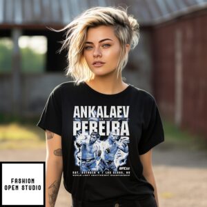Ufc 320 Ankalaev Vs Pereira 2 World Light Heavuweight Champions T-Shirt