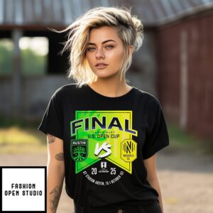 U.s. Open Cup Final 2025 Austin Fc Vs Nashville Sc Matchup T-Shirt
