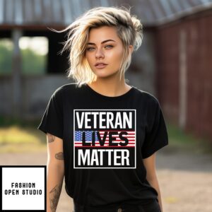 Veteran Lives Matter USA T-Shirt