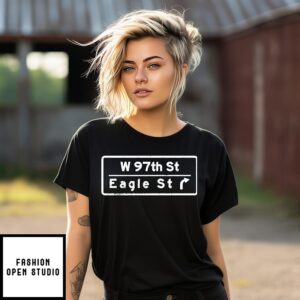 W 97Th Eagle St T-Shirt