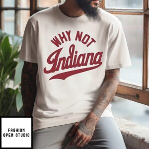 Why Not Indiana Hoosiers Football NFL 2025 T-Shirt