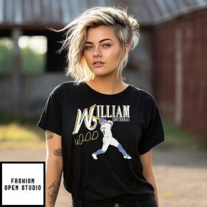 William Contreras Milwaukee Brewers Swing Signature T-Shirt