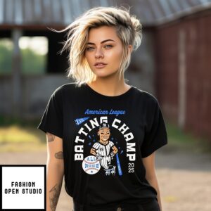 Yankees Aaron Judge Batting Champ All Rise 2025 American League T-Shirt