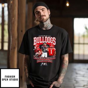 Zachariah Branch Georgia Bulldogs 90s T-Shirt