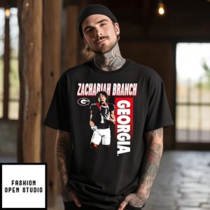 Zachariah Branch Georgia Bulldogs Graphic T-Shirt