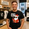 67 Meme Funny Six Seven Christmas T-Shirt