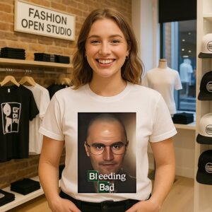 Bleeding Bad Breaking Bad Parody T-Shirt