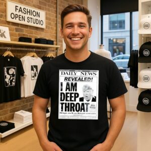 Bubba Trump I Am Deep Throat News T-Shirt