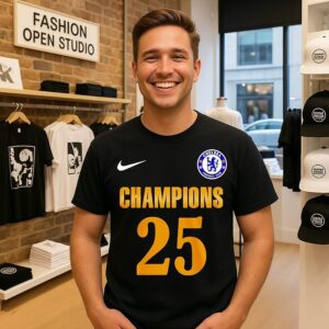 Chelsea Fifa Club World Cup Champions 2025 T-Shirt