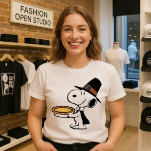 Cute Snoopy Thanksgiving Peanuts T-Shirt