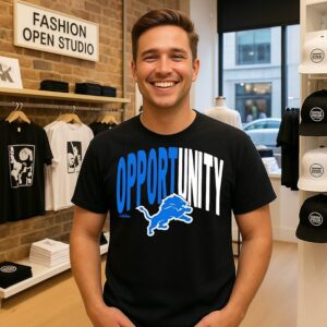 Detroit Lions 2025 Inspire Change Opportunity T-Shirt