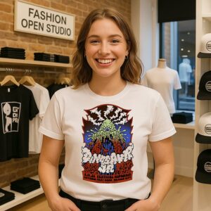 Dinosaur Jr. At Hipnosis Festival 2025 Estadio Fray Nano Mexico City Poster T-Shirt