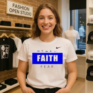 Faith Fear Byu Cougars Sports Logo T-Shirt