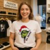 Grinch Ew People 2025 Christmas T-Shirt