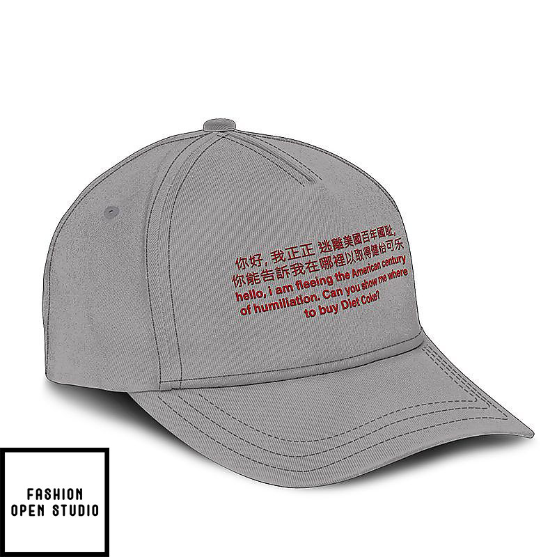 Hello I Am Fleeing The American Century Of Humiliation Can You Tell Me Where To Buy Diet Coke Hat