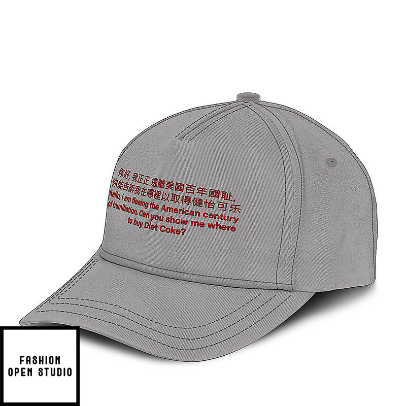 Hello I Am Fleeing The American Century Of Humiliation Can You Tell Me Where To Buy Diet Coke Hat