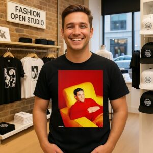 Her Actor Joaquin Phoenix Joker Gladiator By Michael Grecco T-Shirt