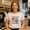 I Dance Between Disaster And Delight Daily No Refunds Bear T-Shirt