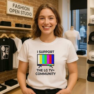 I Support The Lg Tv+ Community T-Shirt