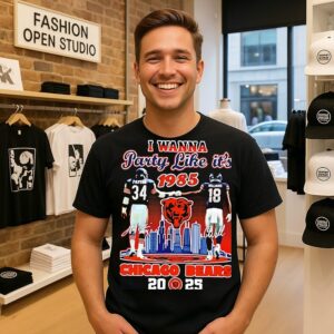 I Wanna Party Like It’s 1985 Chicago Bears Payton And Williams 2025 T-Shirt