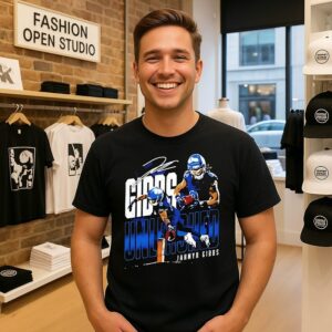 Jahmyr Gibbs Detroit Lions Unleashed Signature T-Shirt
