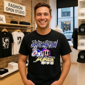 James Madison University Dukes Football Proud And True Mascot T-Shirt