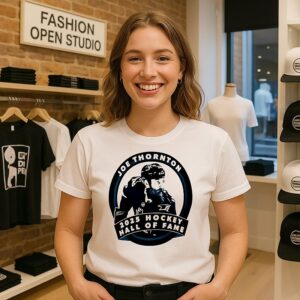 Joe Thornton Boston Bruins 2025 Hockey Hall Of Fame T-Shirt